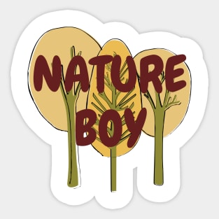 Nature Boy Sticker